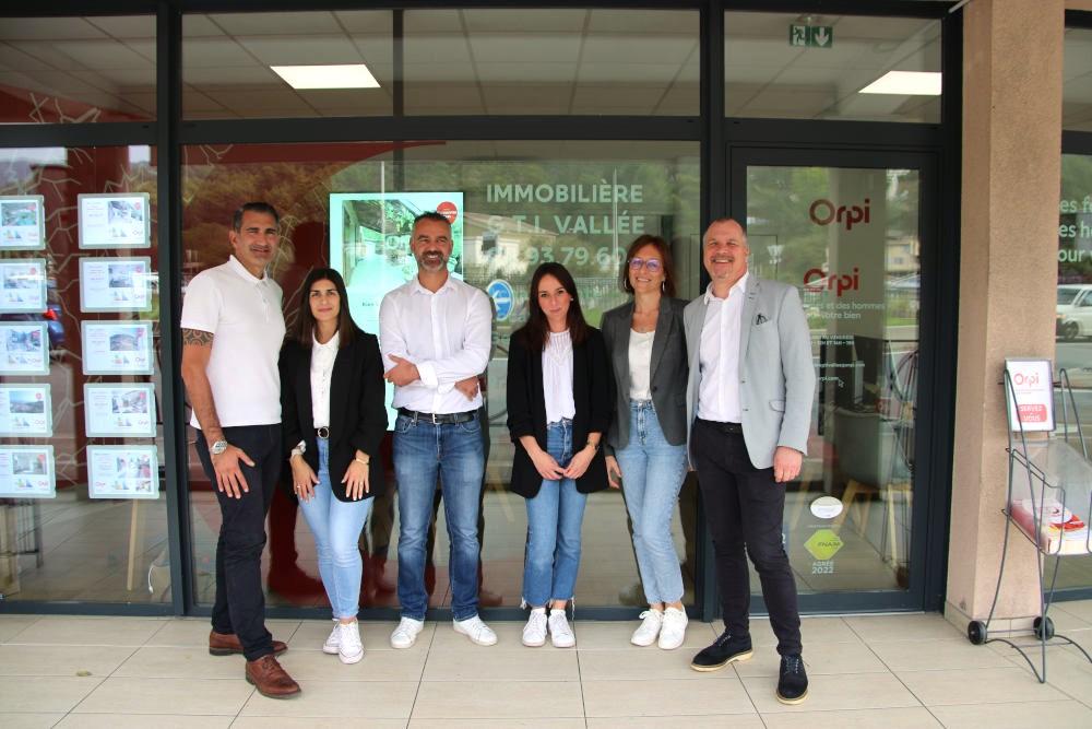 Photo de l'équipe de l'agence